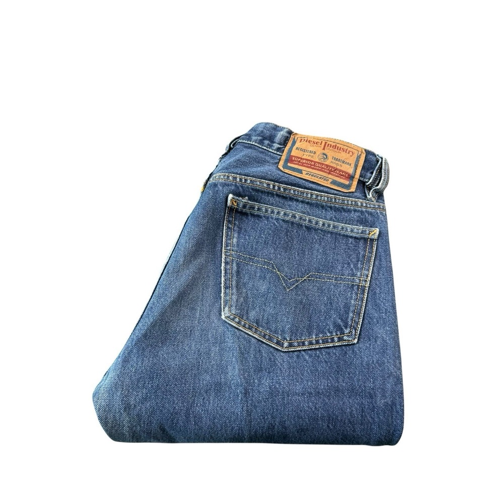 Diesel Tanker Men's Jeans Relaxed Fit Straight Leg VTG Size 33x29